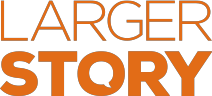 larger story logo